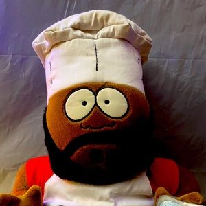 South Park Chef 1998 Plush Vintage 14 Inch Doll NEW w/ Tags Fun-4-All